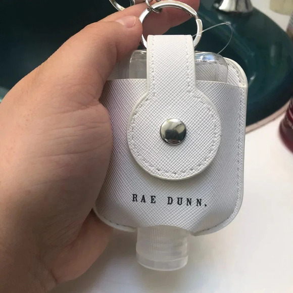 NEW RAE DUNN HAND SANITIZER KEYCHAIN - Picture 2 of 2